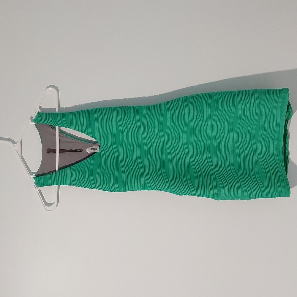 Abi‎ Ferrin Kelsey Racerback Dress. NWT. Size Small. Green/Mint.